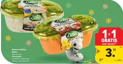 Carrefour Smeersalades Délio aanbieding