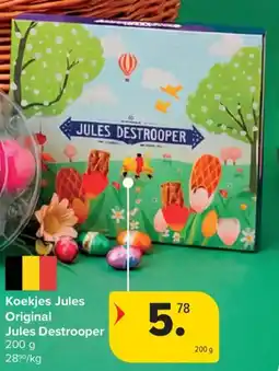 Carrefour Koekjes Jules Original Jules Destrooper aanbieding