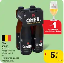 Carrefour Bier Omer aanbieding