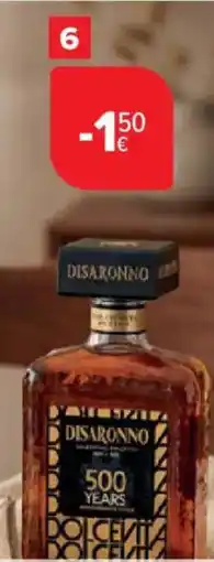 Carrefour Likeur Disaronno Amaretto 28% aanbieding