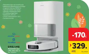 Carrefour Dreame Robotstofzuiger L10s Ultra Gen 2 aanbieding
