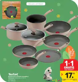 Carrefour Tefal Keramische collectie Ceradelice aanbieding