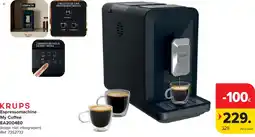 Carrefour Krups Espressomachine My Coffee EA2004E0 aanbieding