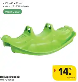 Carrefour Rolwip Krokodil aanbieding
