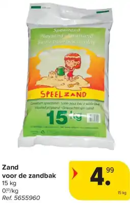 Carrefour Zand voor de Zandbak aanbieding