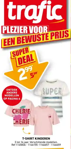 Trafic T-SHIRT KINDEREN aanbieding