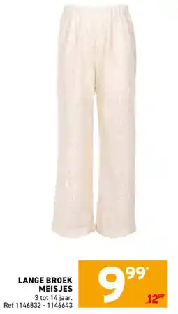 Trafic LANGE BROEK MEISJES aanbieding