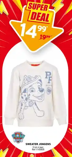 Trafic SWEATER JONGENS aanbieding