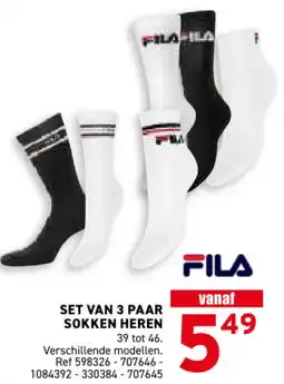 Trafic SET VAN 3 PAAR SOKKEN HEREN aanbieding