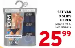 Trafic SET VAN 3 SLIPS HEREN aanbieding