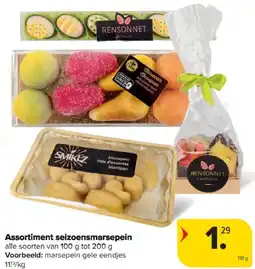 Carrefour Market Assortiment Seizoensmarsepein aanbieding