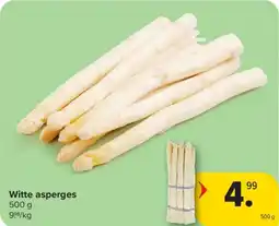 Carrefour Market Witte Asperges aanbieding