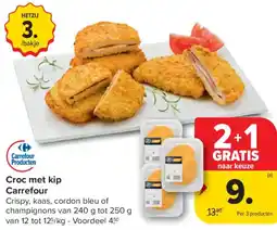 Carrefour Market Croc met kip Carrefour aanbieding