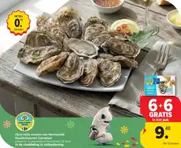 Carrefour Market Fijne holle oesters van Normandië Kwaliteitsketen Carrefour aanbieding