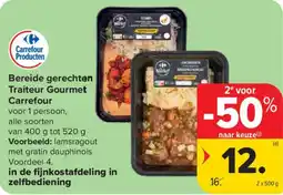 Carrefour Market Bereide gerechten Traiteur Gourmet Carrefour aanbieding