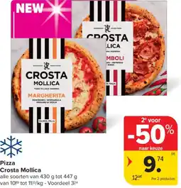 Carrefour Market Pizza Crosta Mollica aanbieding