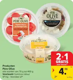 Carrefour Market Producten Père Olive aanbieding
