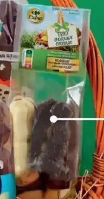 Carrefour Market Paashaas van Belgische chocolade Carrefour aanbieding