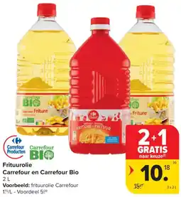 Carrefour Market Frituurolie Carrefour en Carrefour Bio aanbieding