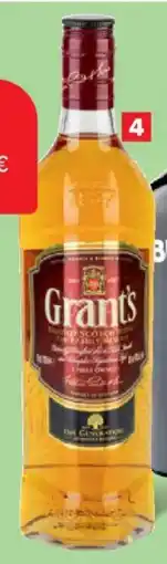 Carrefour Market Whisky Grant's 40% aanbieding