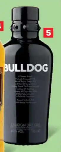 Carrefour Market London Dry Gin Bulldog 40% aanbieding