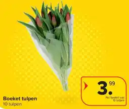 Carrefour Market Boeket tulpen aanbieding