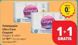 Carrefour Market Toiletpapier Ultra Care Cosynel aanbieding
