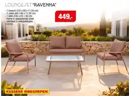 Hubo Garden Plus Loungeset Ravenna aanbieding