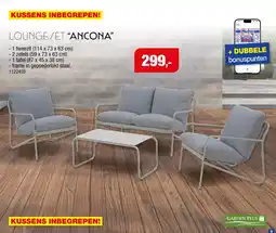 Hubo Garden Plus Loungeset Ancona aanbieding
