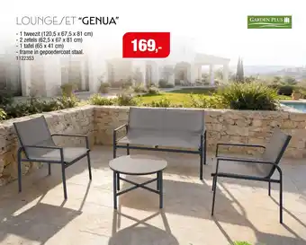 Garden Plus Loungeset Genua