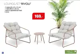 Hubo Garden Plus Loungeset Rivoli aanbieding