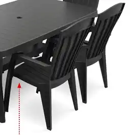 Hubo Stoel Santorini aanbieding