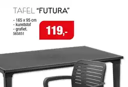 Hubo Keter Tafel Futura aanbieding