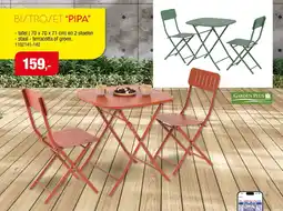 Hubo Garden Plus Bistroset Pipa aanbieding