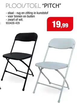 Hubo Garden Plus Plooistoel Pitch aanbieding