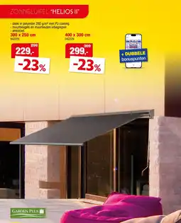 Hubo Garden Plus Zonneluifel Helios II aanbieding