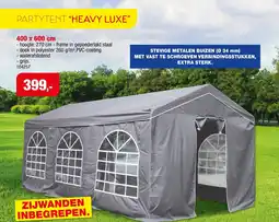 Hubo Garden Plus Partytent Heavy Luxe aanbieding
