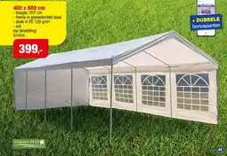 Hubo Garden Plus Partytent Heavy Luxe aanbieding