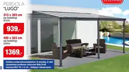 Hubo Pergola Lugo aanbieding
