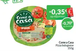 Intermarché Come a Casa Pizza bolognese aanbieding