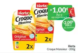 Intermarché Herta croque monsieur aanbieding