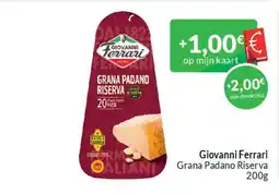 Intermarché Giovanni ferrari grana padano riserva aanbieding
