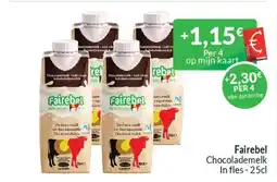 Intermarché Fairebel Chocolademelk aanbieding