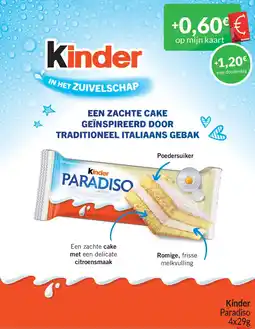 Intermarché Kinder Paradiso aanbieding