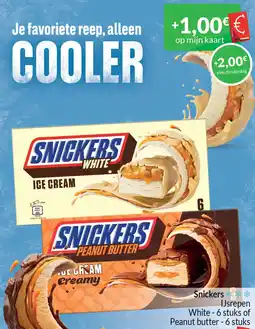 Intermarché Snickers IJsrepen aanbieding