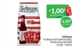 Intermarché Liefmans fruitesse of fruitesse 00% aanbieding