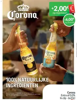 Intermarché Corona extra of 0.0% aanbieding