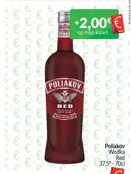 Intermarché Poliakov wodka red aanbieding