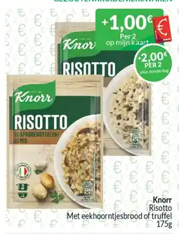 Intermarché Knorr met eekhoorntjesbrood of truffel aanbieding