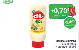 Intermarché Devos&lemmens salade mayo aanbieding